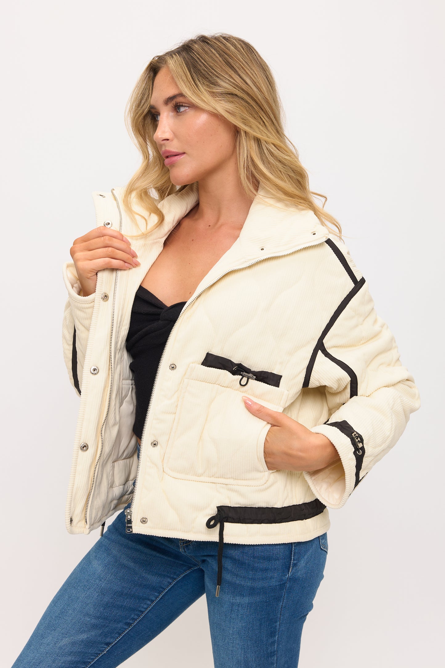 CLACJ0081: Metro Edge Textured Bomber
