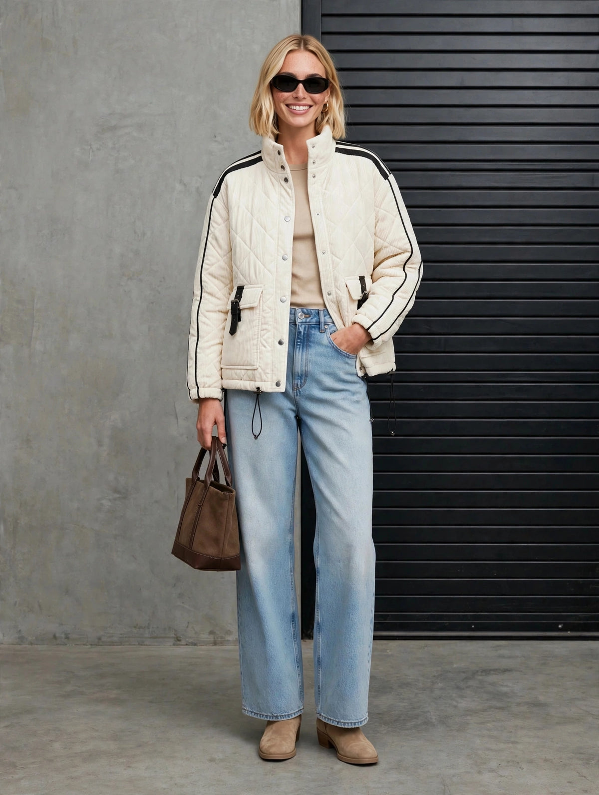 CLACJ0081 - Metro Edge Textured Bomber