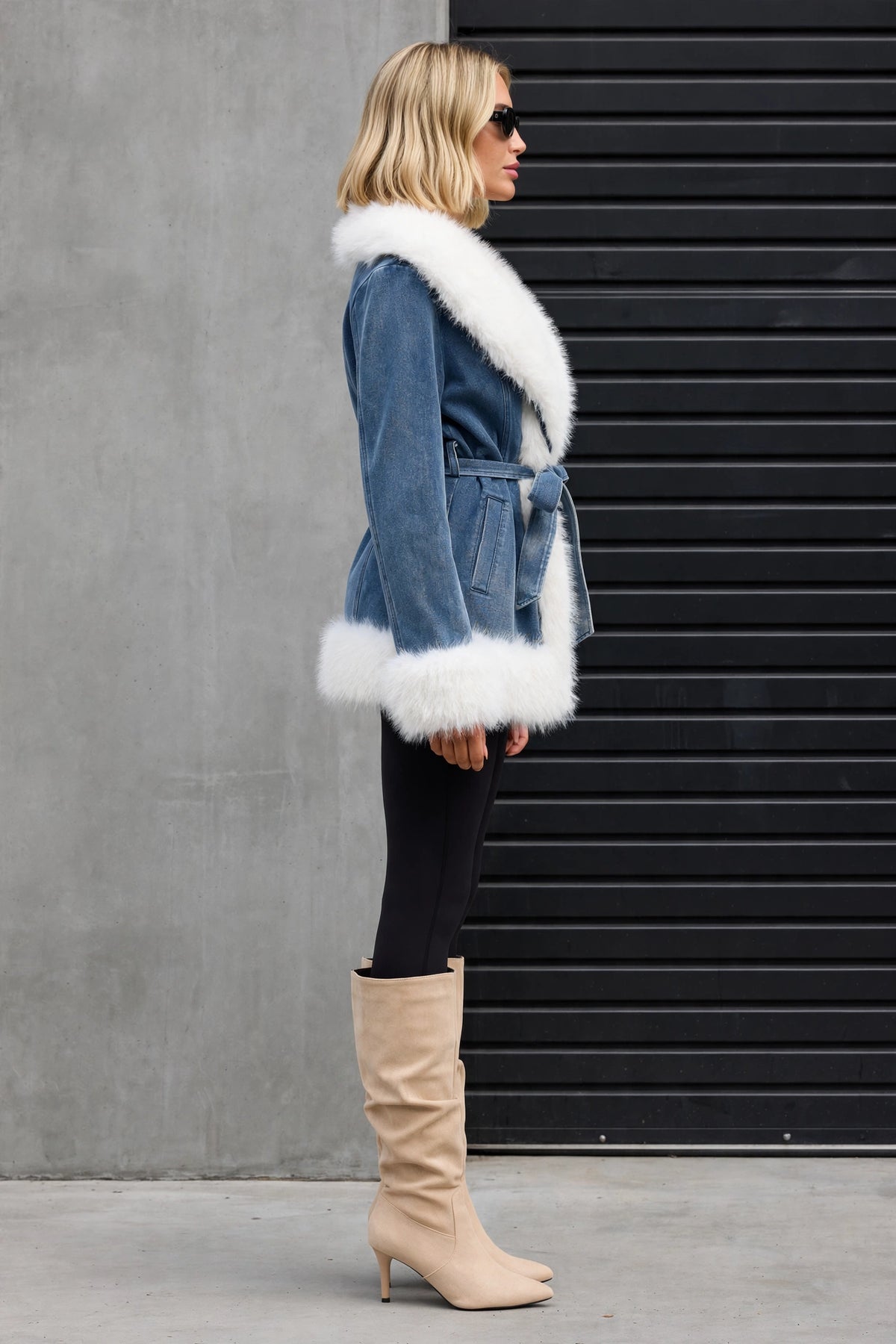 CLADJ0009 - Arctic Boulevard Denim Parka