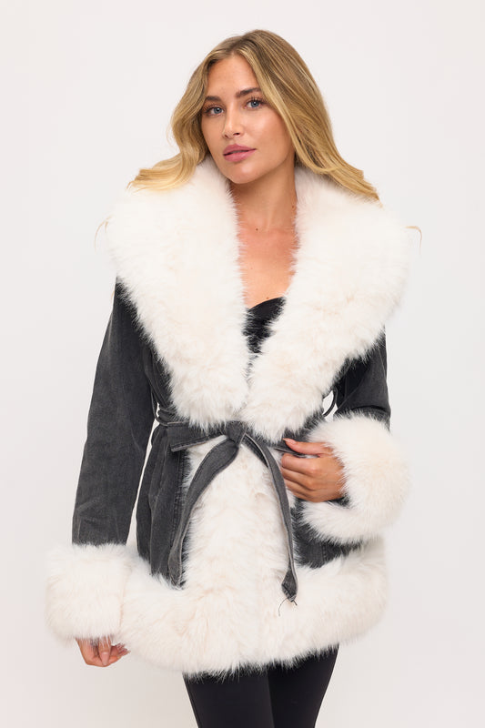 CLADJ0009: Arctic Boulevard Denim Parka