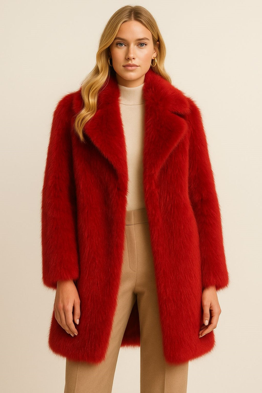 CLAFC0061: Palazzo Luxe Fox Fur Coat