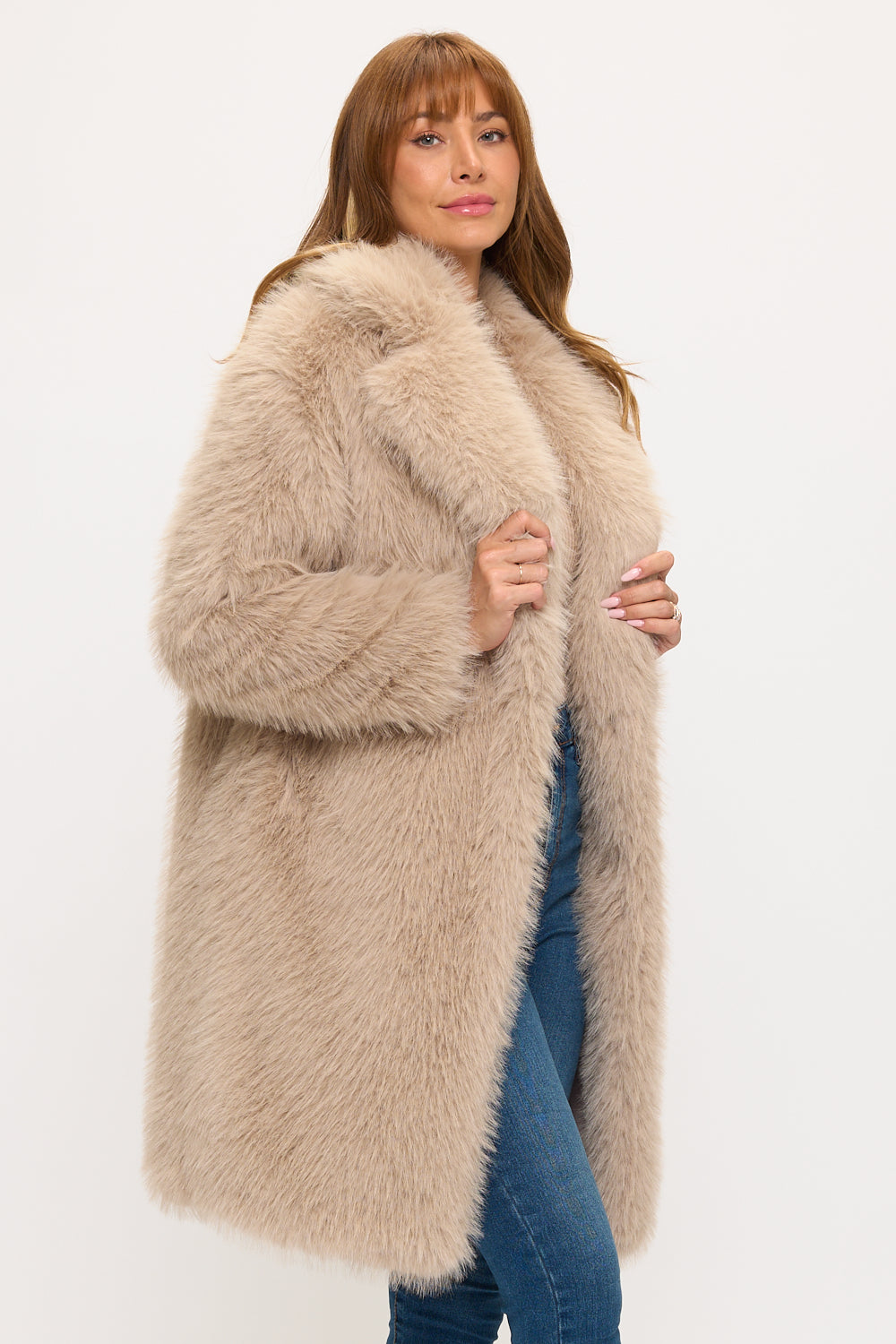 CLAFC0061: Palazzo Luxe Fox Fur Coat