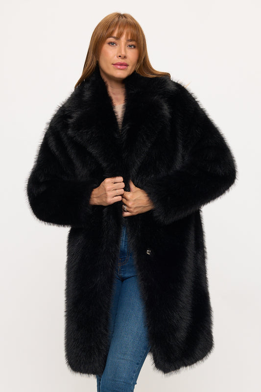 CLAFC0061: Palazzo Luxe Fox Fur Coat