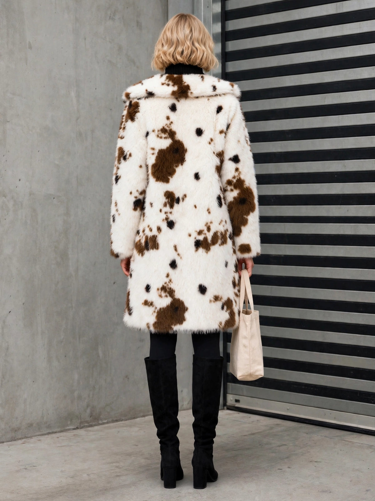 CLAFC0158 - Cowgirl Luxe Faux Fur Coat