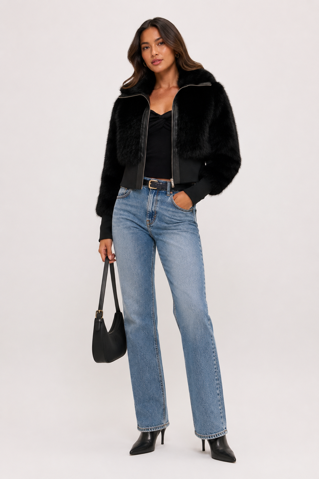 CLAFJ0070 - Aubrey Fur Jacket