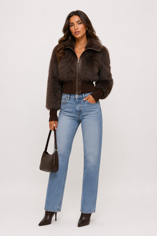 CLAFJ0070 - Aubrey Fur Jacket