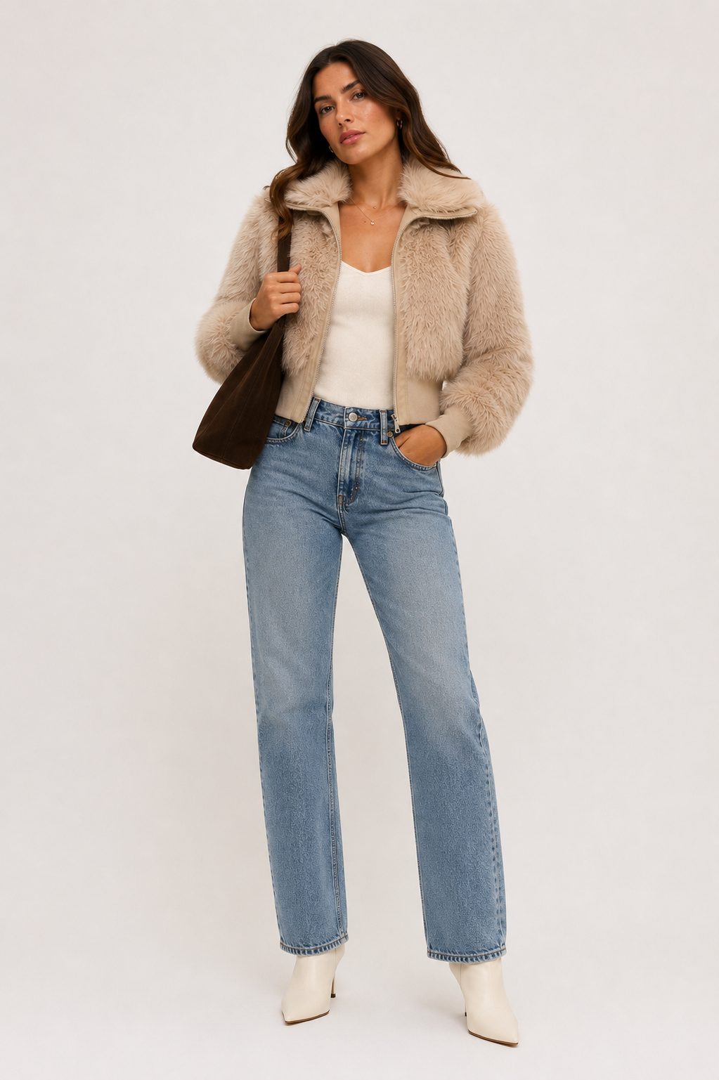 CLAFJ0070 - Aubrey Fur Jacket