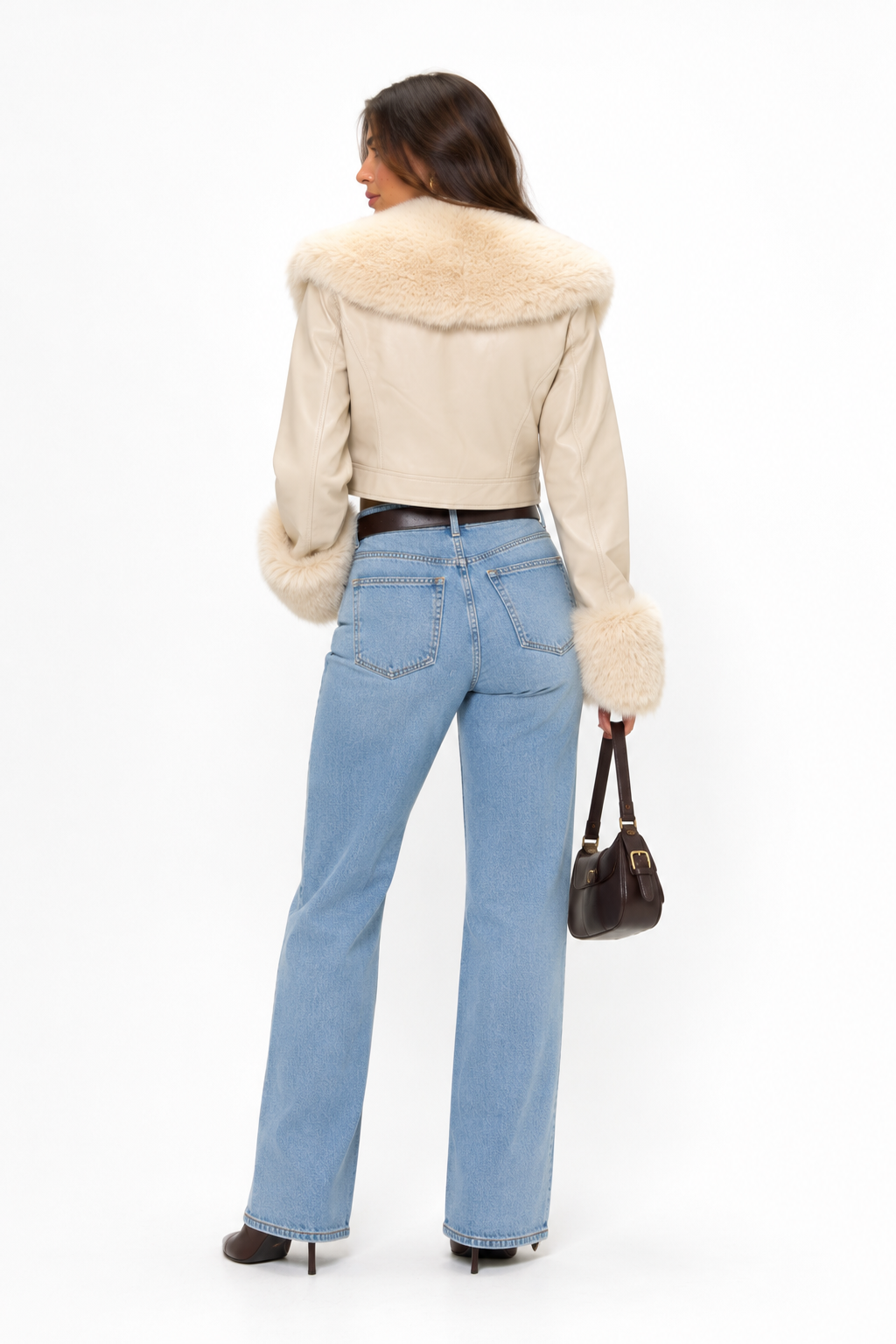 CLALJ0099 - Chantel Fur Trim Jacket