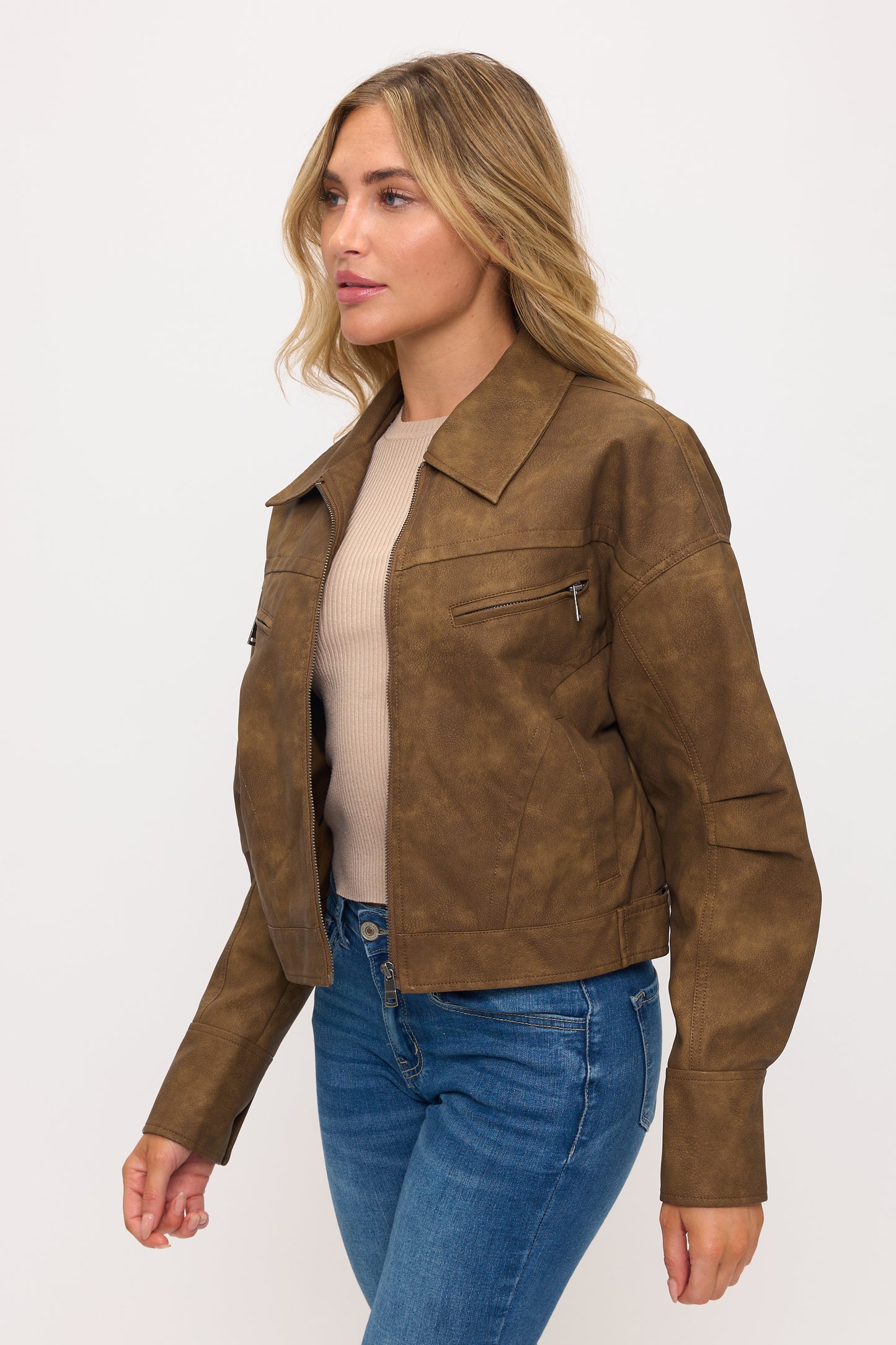 CLALJ0130: The Rebel Stud Moto Jacket