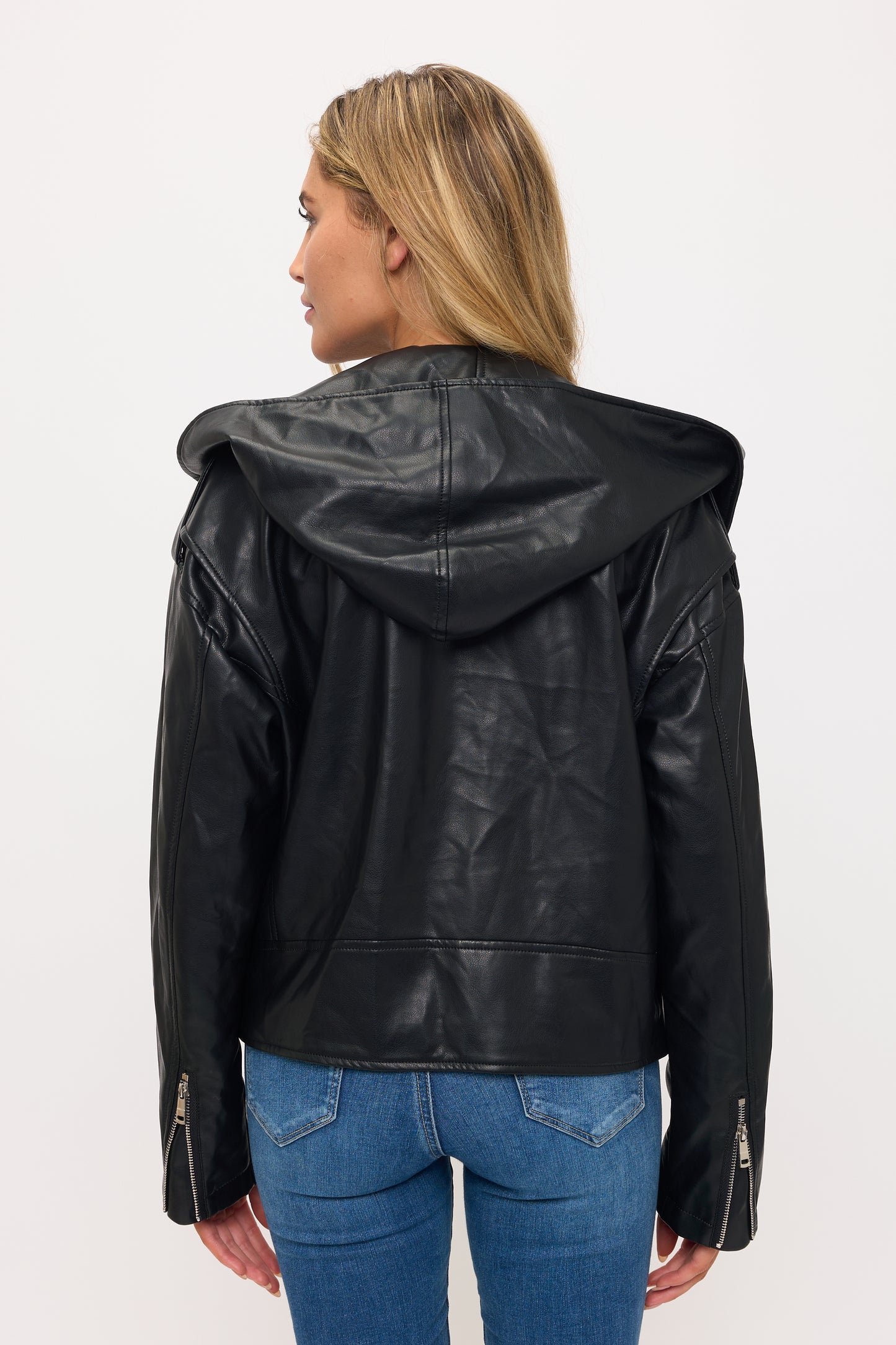 CLALJ0141: The Rogue Hooded Moto Jacket