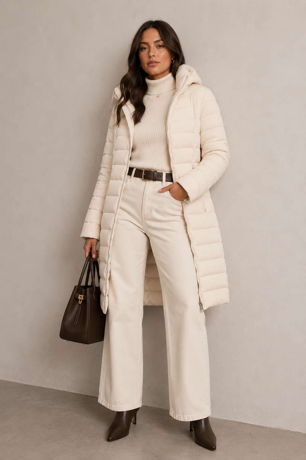 CLANP0153: Summit Sleek Quilted Puffer Coat