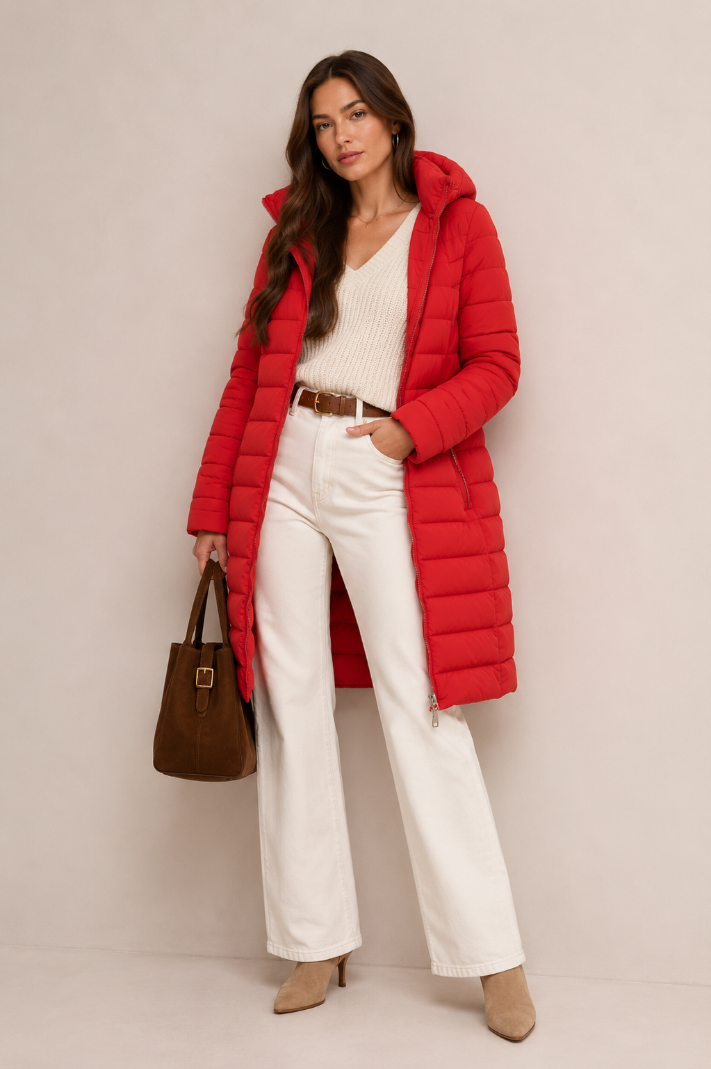 CLANP0153: Summit Sleek Quilted Puffer Coat