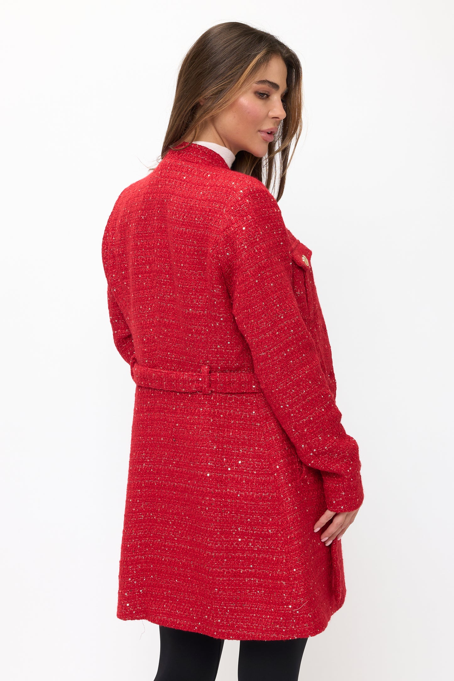 CLATC0024: The Vivienne Tweed Longline Coat