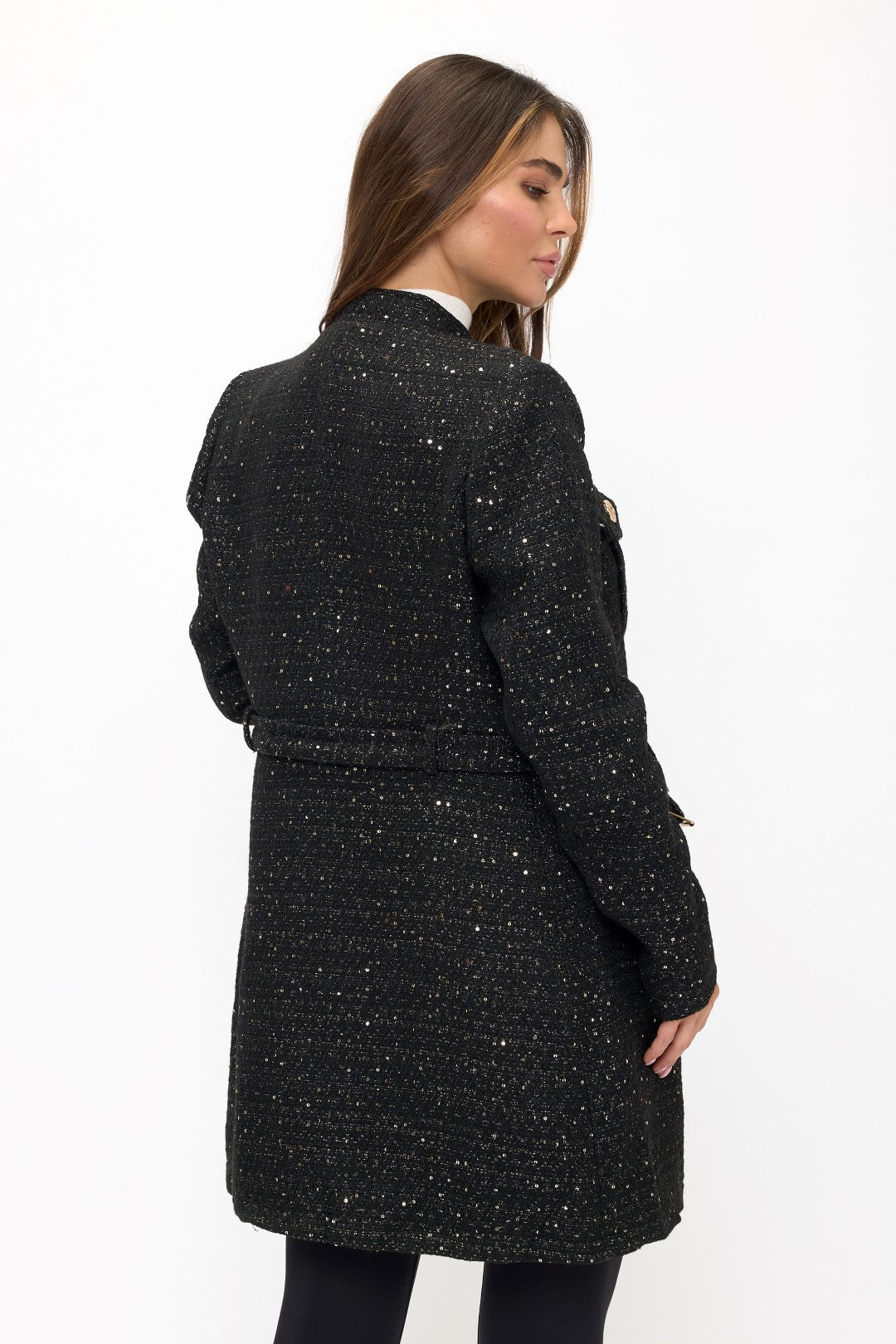 CLATC0024: The Vivienne Tweed Longline Coat