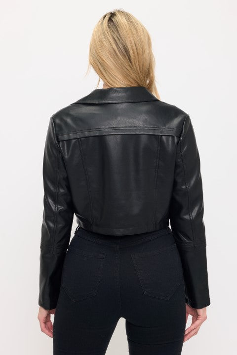 CLATJ0005: The Reese Cropped Utility Jacket