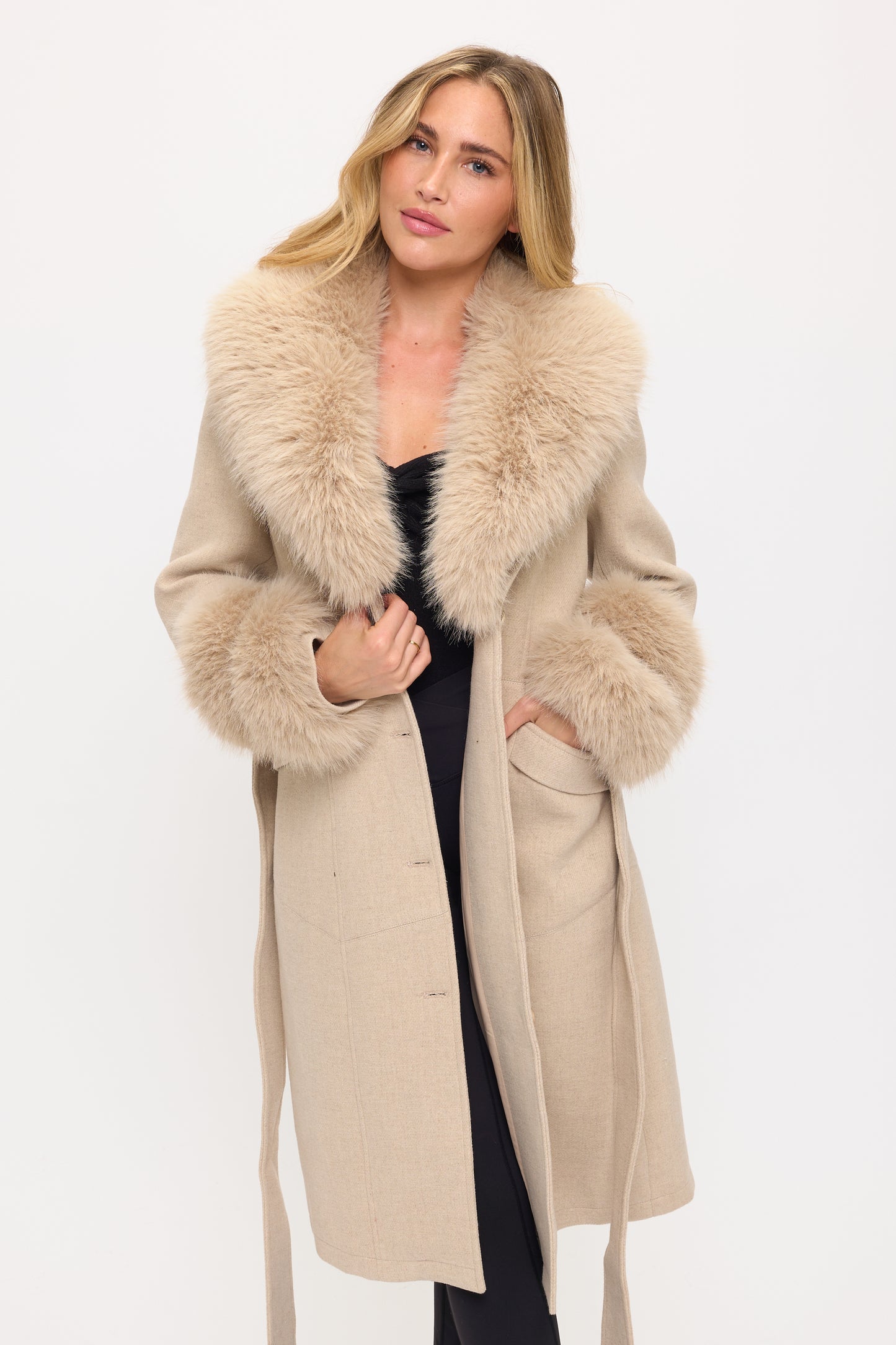CLAWC0008: Imperial Luxe Maxi Fur Coat