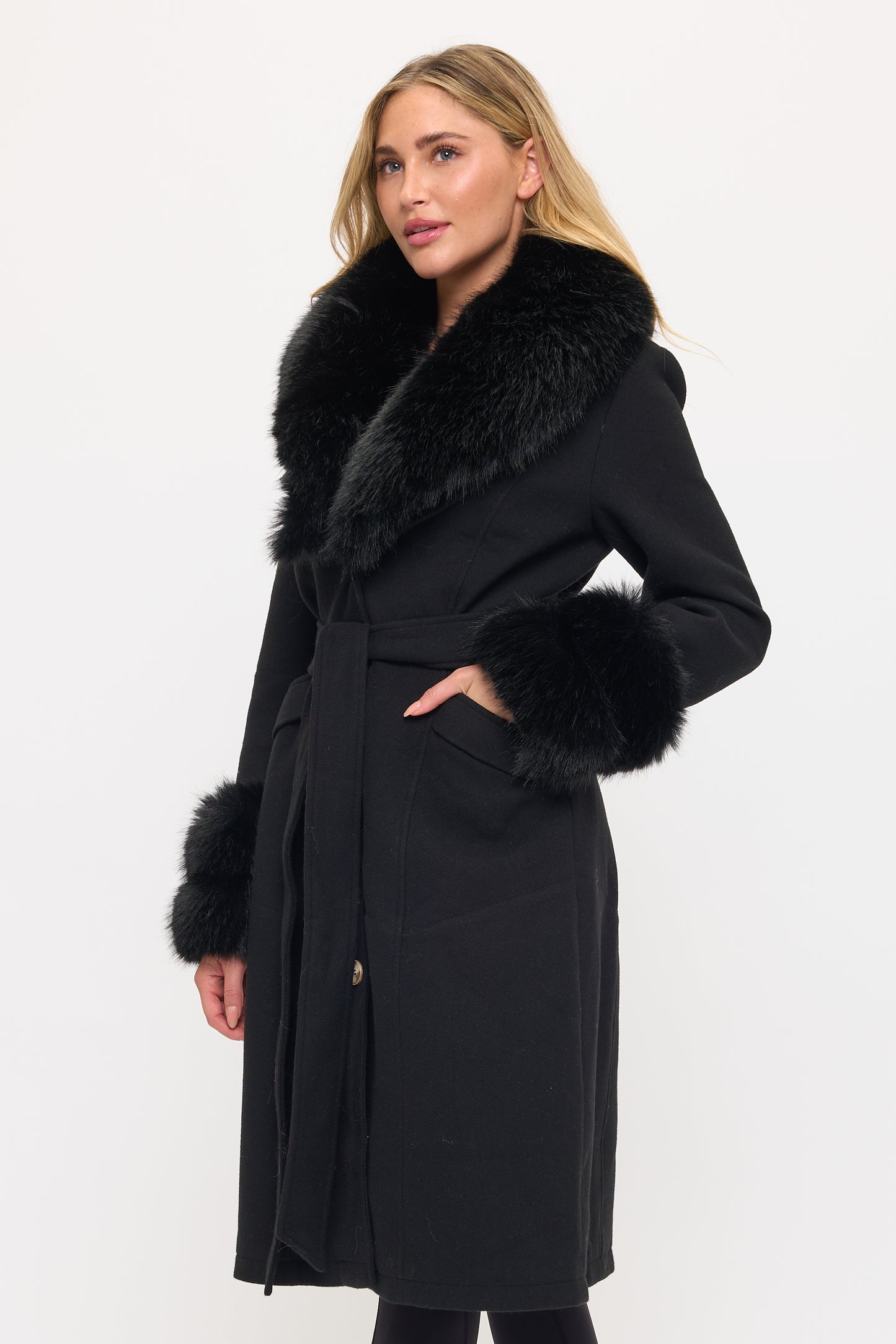 CLAWC0008: Imperial Luxe Maxi Fur Coat