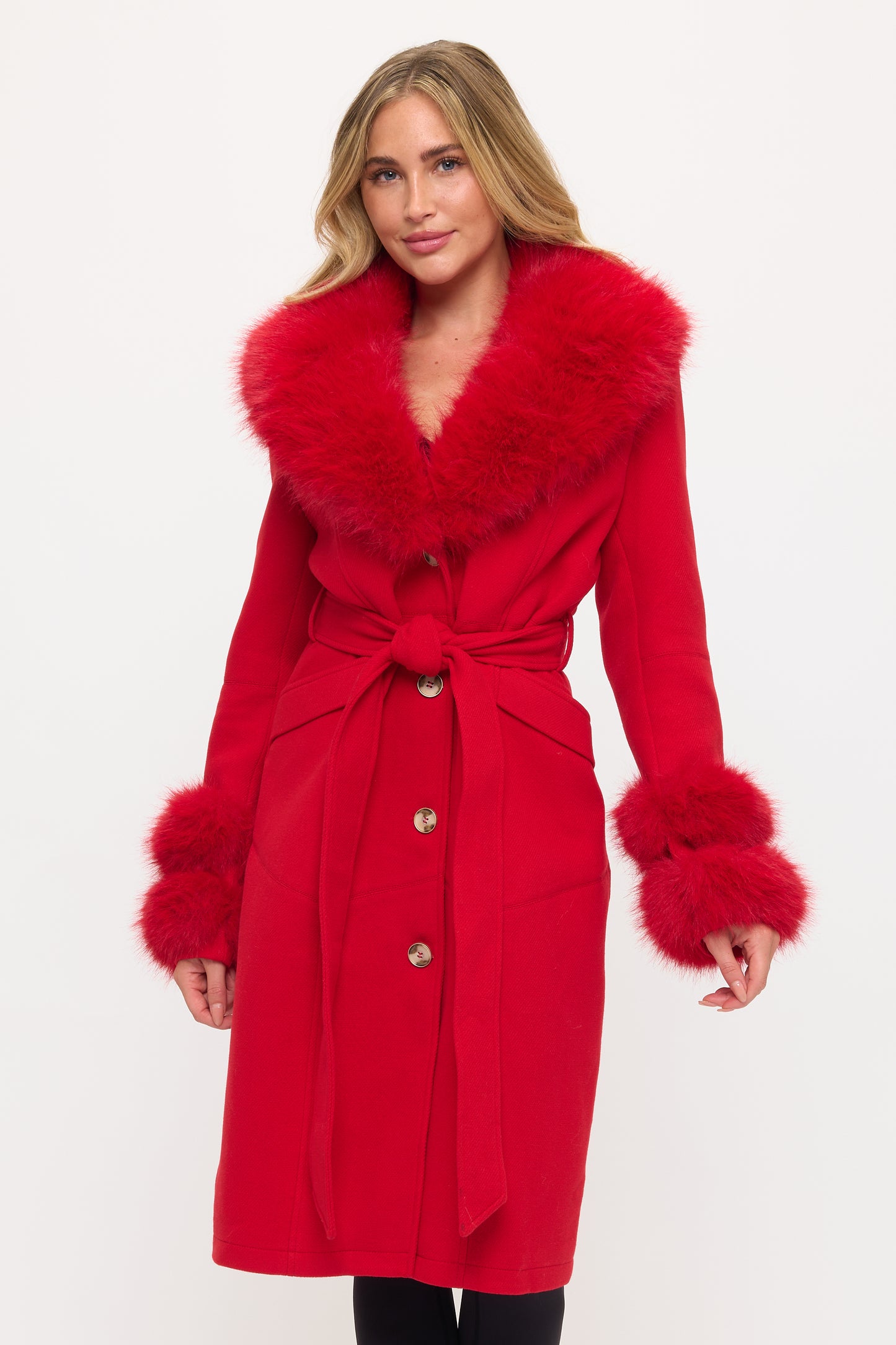 CLAWC0008: Imperial Luxe Maxi Fur Coat