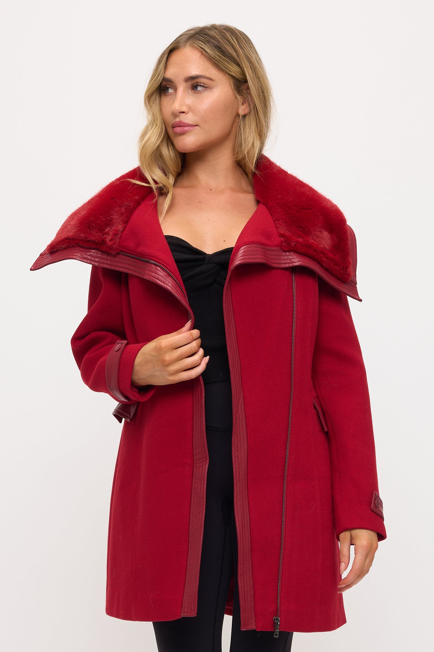 CLAWJ0078: Vogue Elite Wrap Coat
