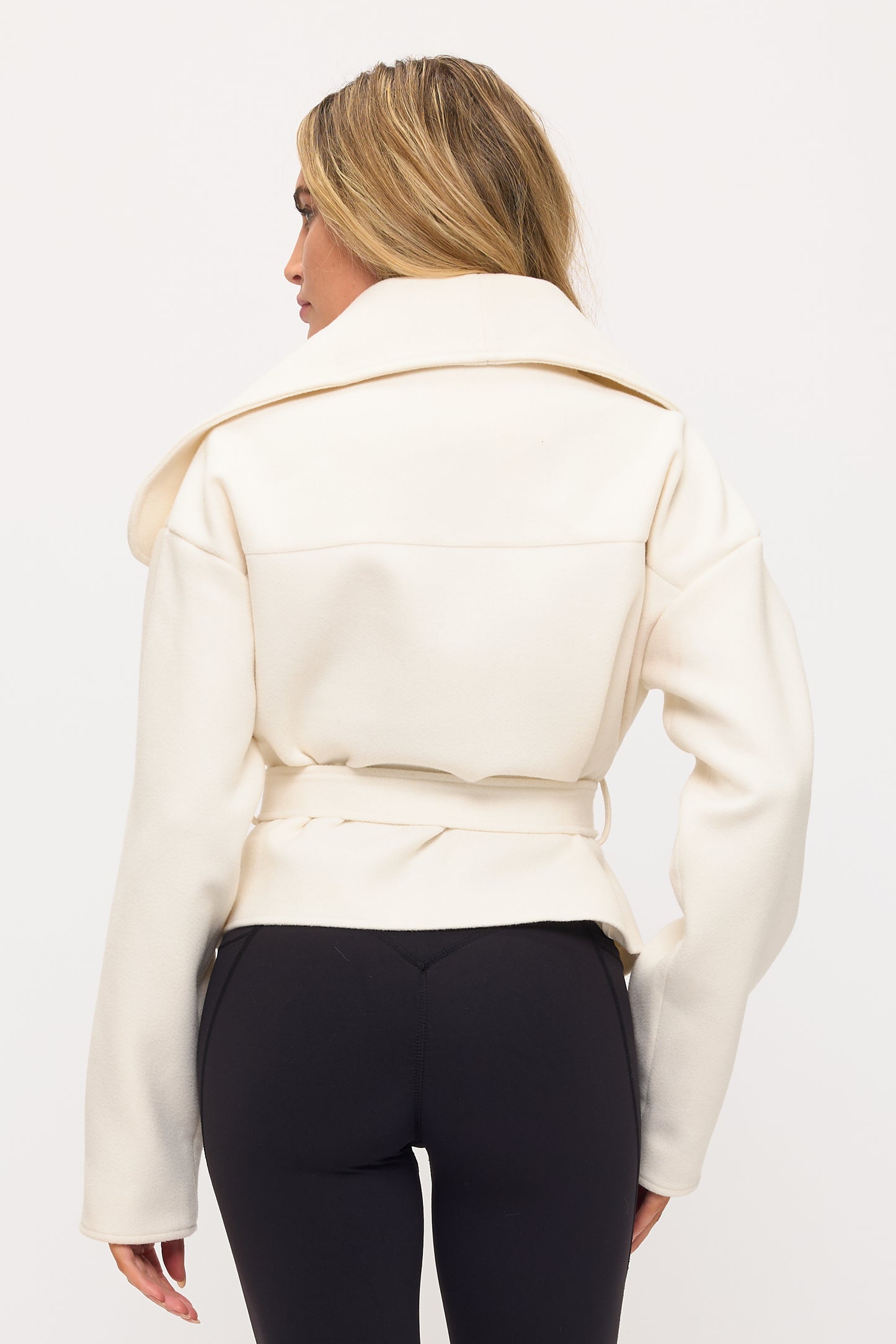 CLAWJ0104: Studio Modern Wrap Jacket