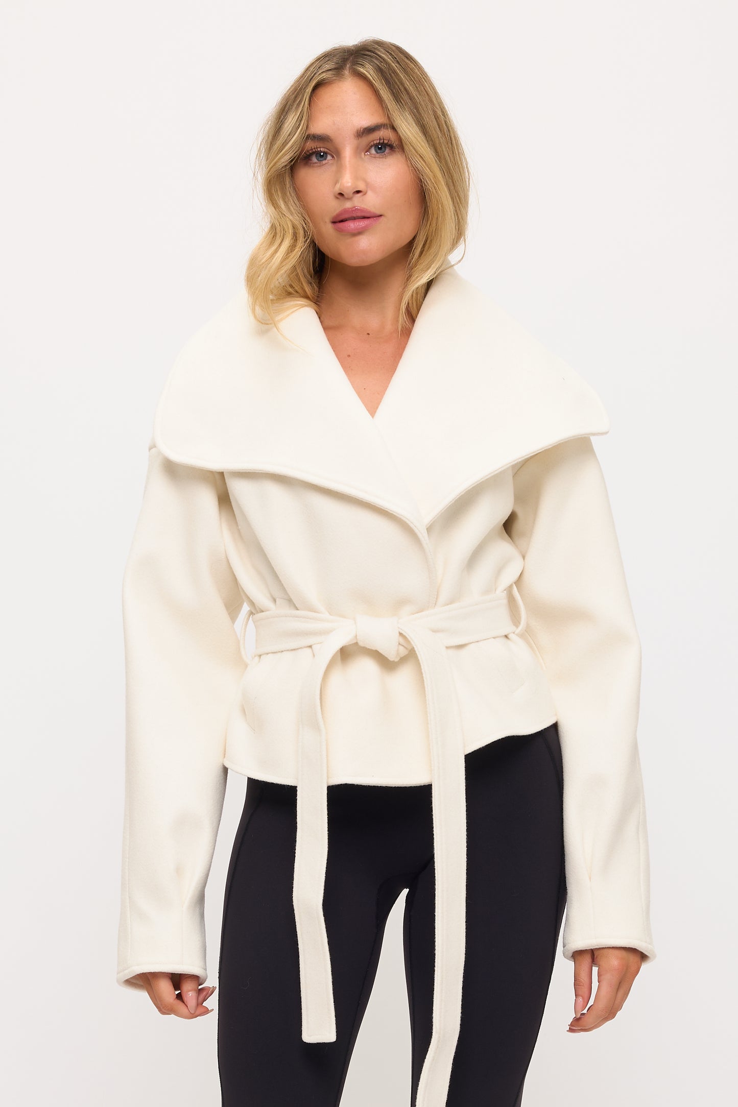 CLAWJ0104: Studio Modern Wrap Jacket