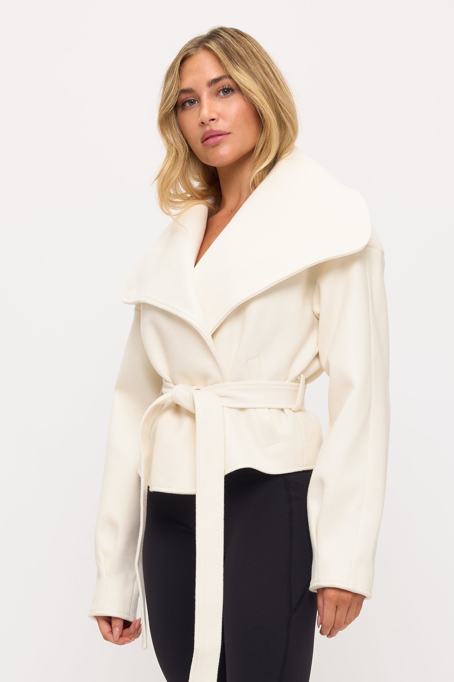 CLAWJ0104: Studio Modern Wrap Jacket