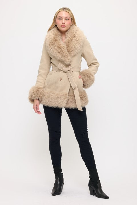 CLAWJ0120 - Monroe Faux Fur Coat