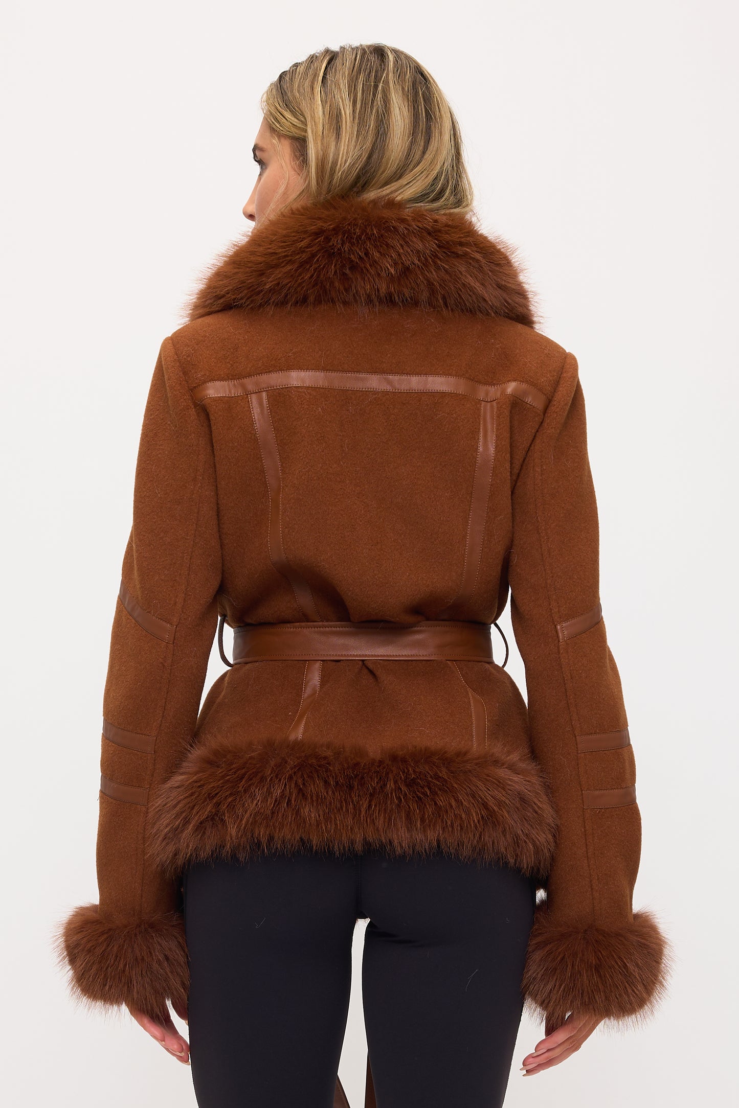CLAWJ0147: Monaco Luxe Sherpa Coat