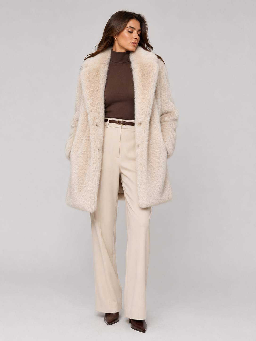 FC0177: The Wild Luxe Statement Coat