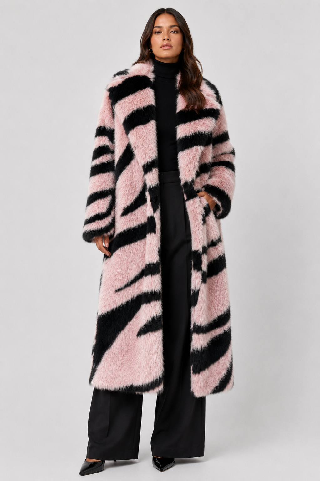 FC0223 - Signature Stripe Coat