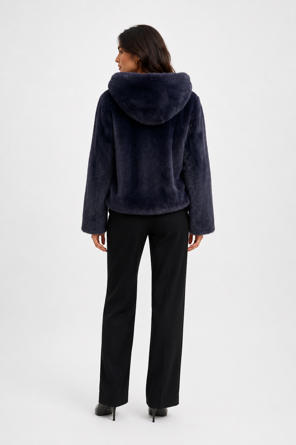 FJ0197: The Winter Luxe Hooded Plush Jacket