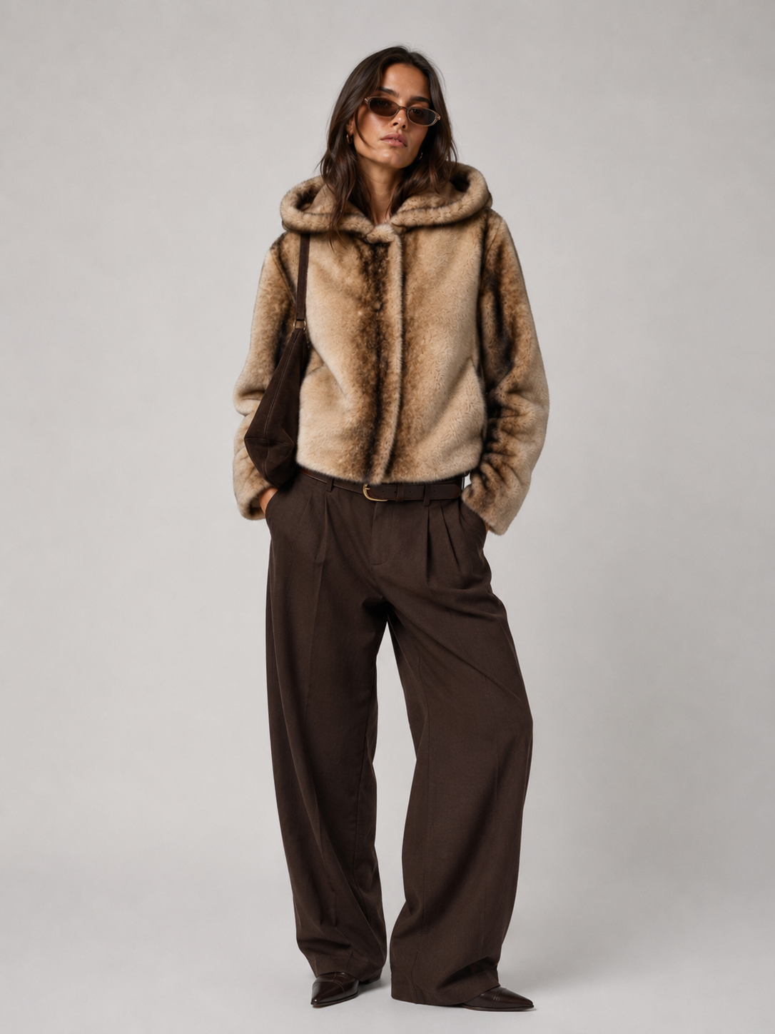 FJ0197: The Winter Luxe Hooded Plush Jacket