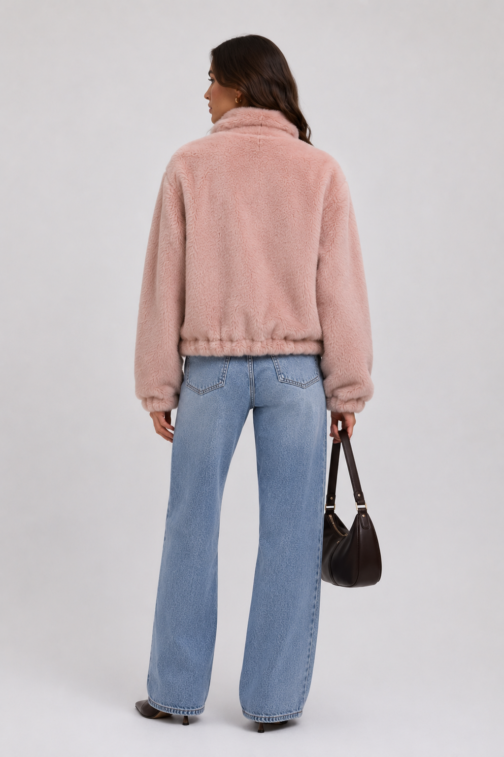 FJ0201 - The Cozy Cloud Plush Bomber Jacket