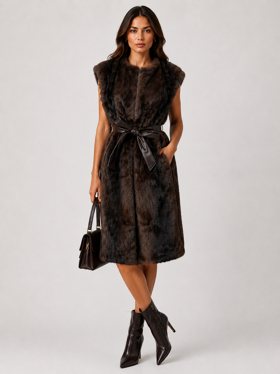 FV0220: Verona Belted Vest