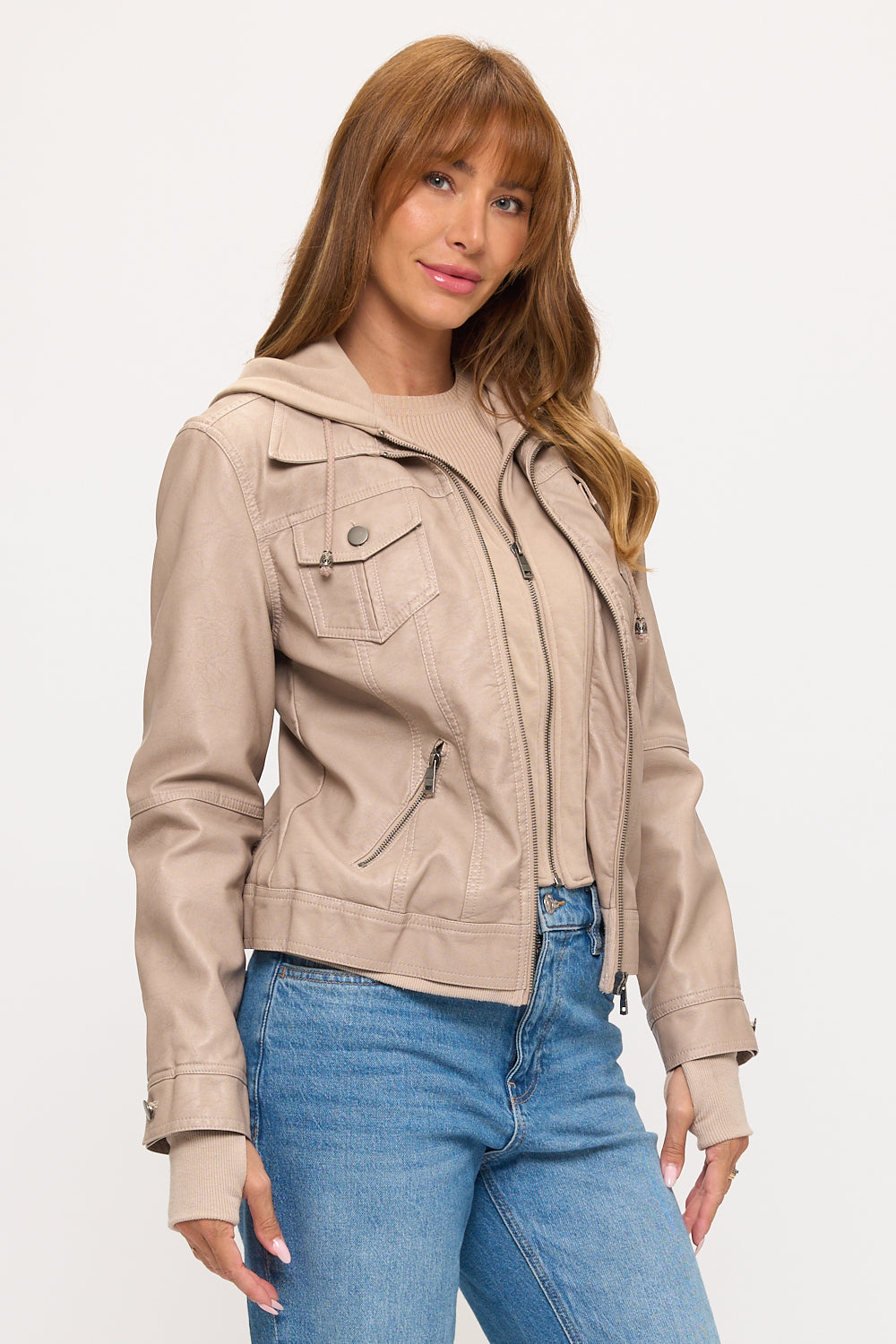 LB191L5: Nomad Canvas Hooded Jacket