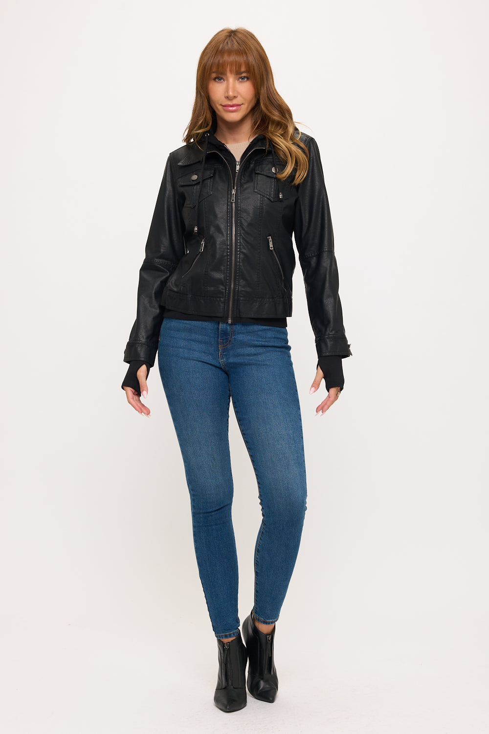 LB191L5: Nomad Canvas Hooded Jacket