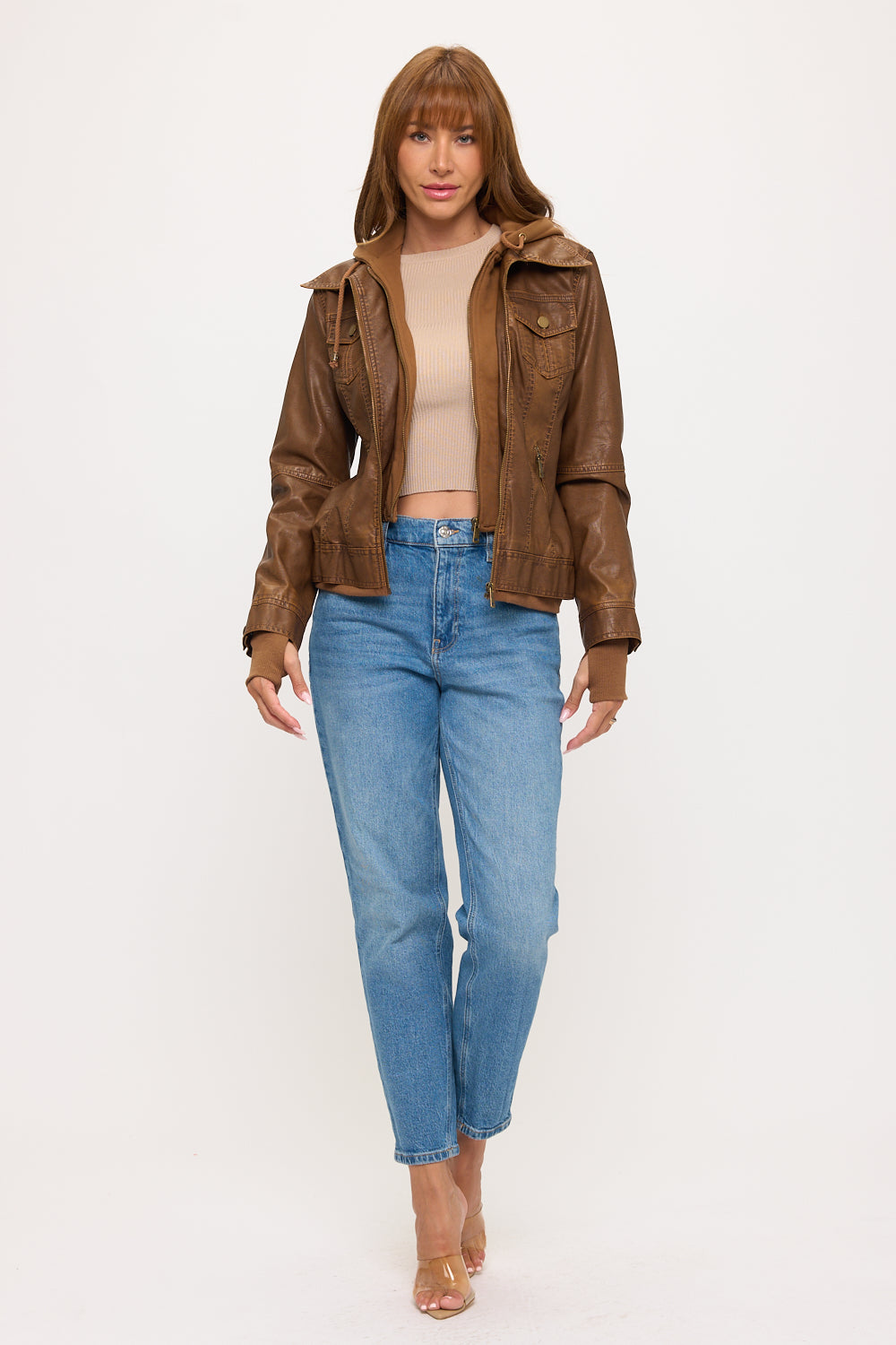 LB191L5: Nomad Canvas Hooded Jacket