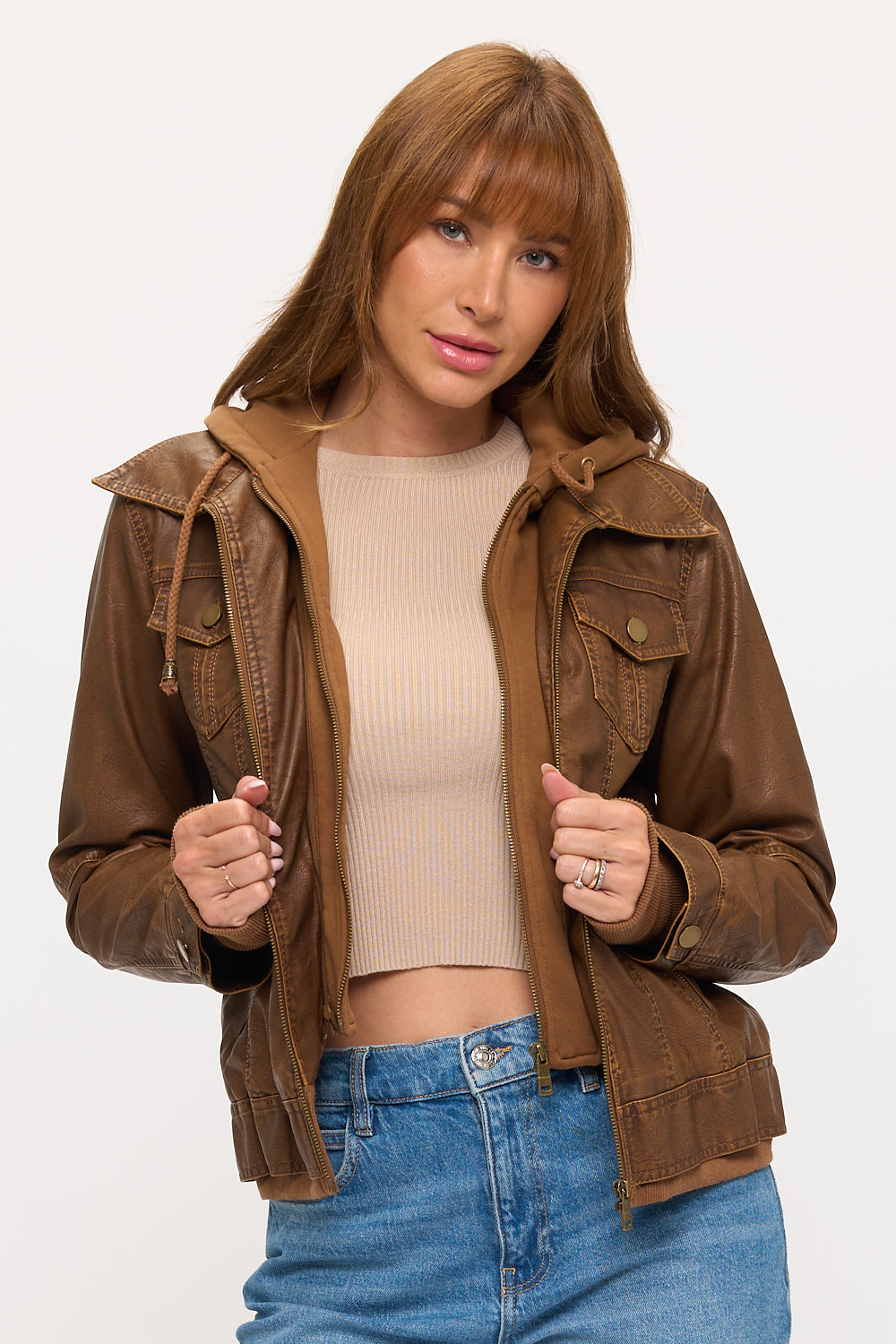 LB191L5: Nomad Canvas Hooded Jacket