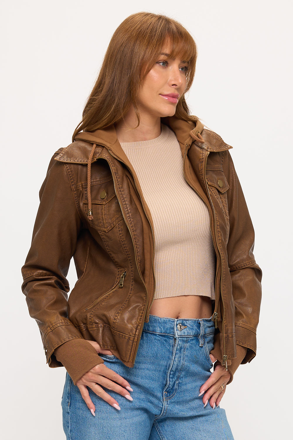 LB191L5: Nomad Canvas Hooded Jacket