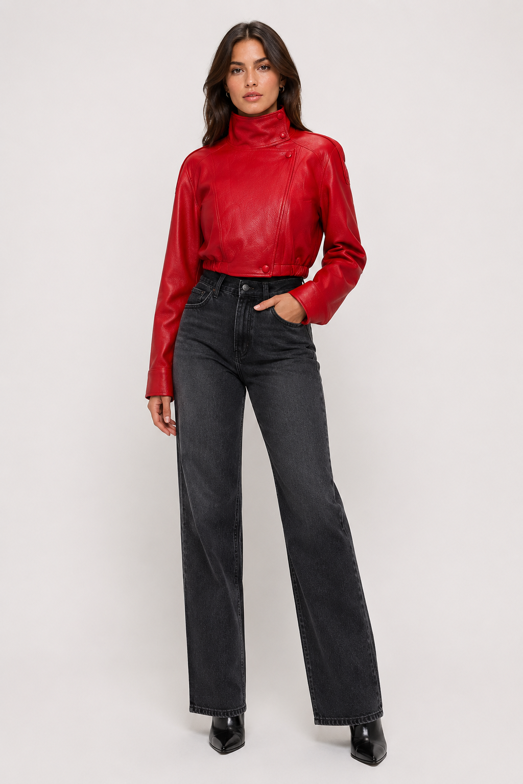 LJ0268 - Muse Cropped Jacket