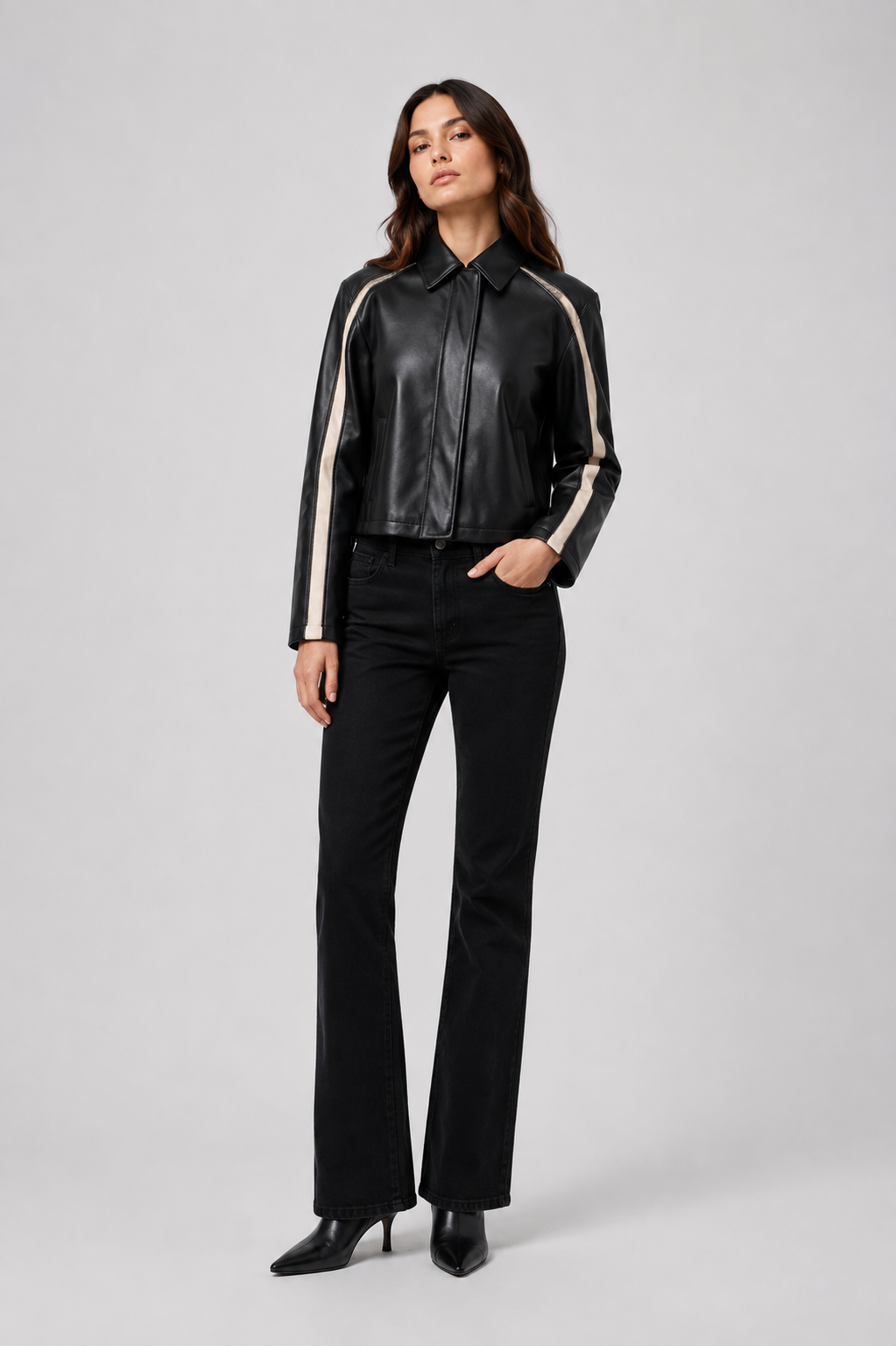LJ0283 - The Daytona Moto Jacket