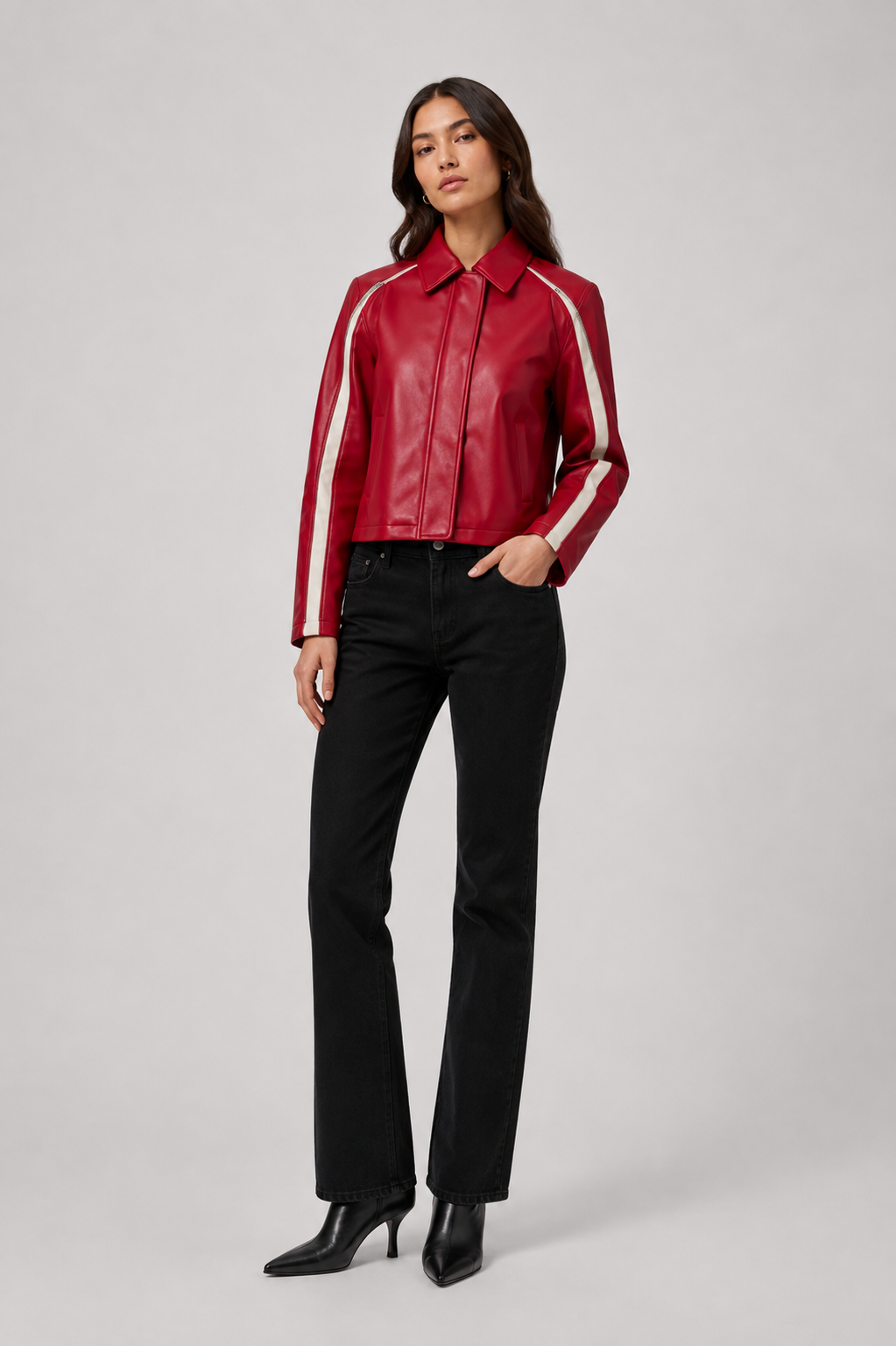 LJ0283 - The Daytona Moto Jacket