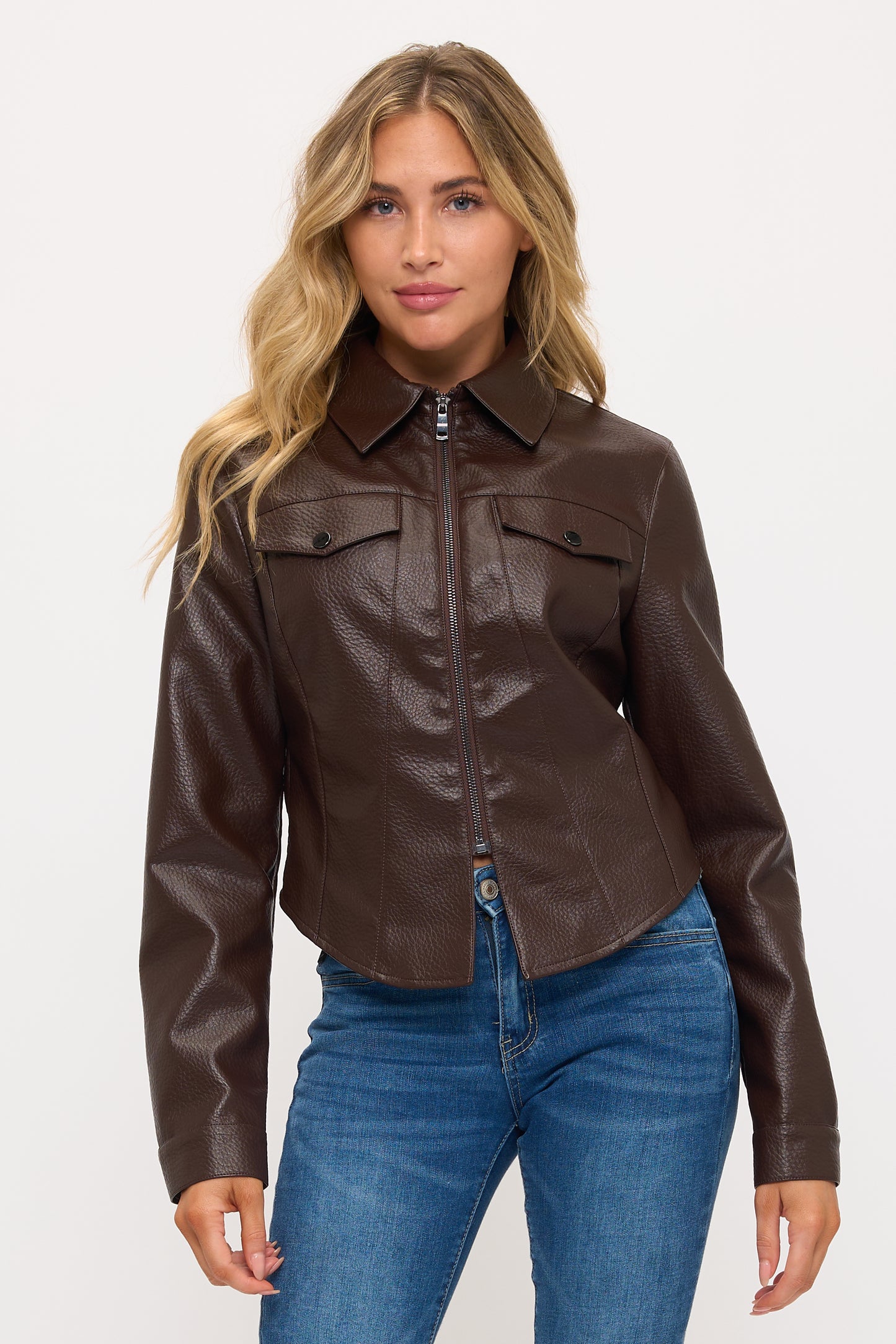 LJ0164: The Modern Maverick Jacket