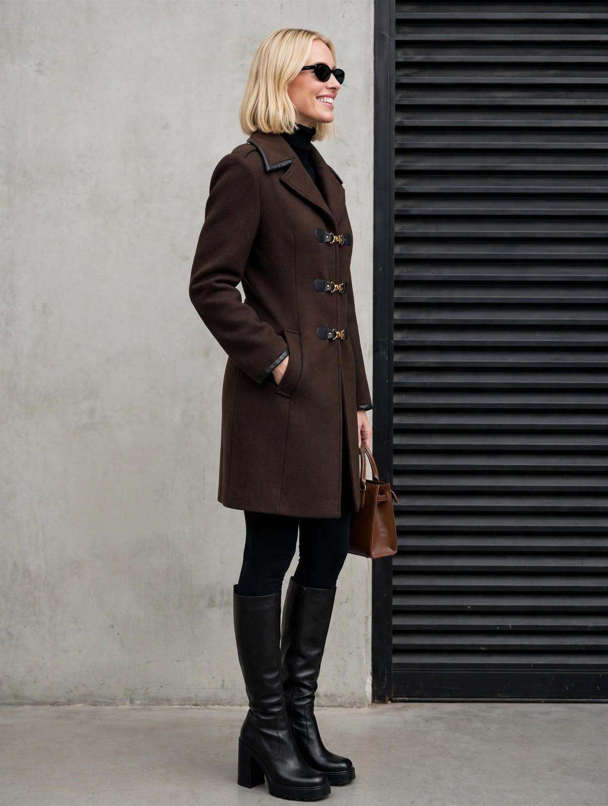 WC0257 - Charlotte Wool Coat
