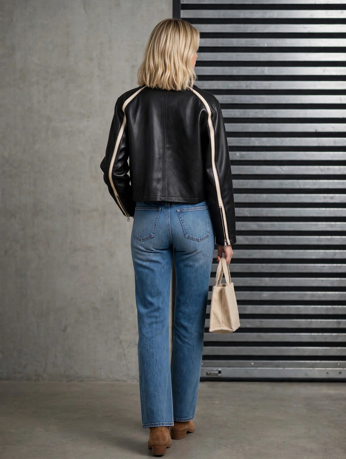 LJ0283 - The Daytona Moto Jacket